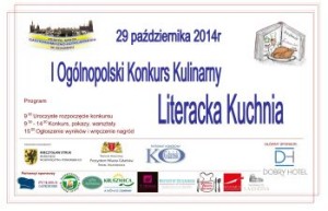 I OGÓLNOPOLSKI KONKURS KULINARNY „Literacka Kuchnia”