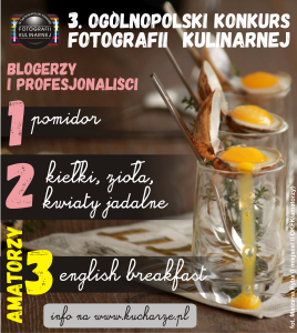 3 Ogólnopolski Konkurs Fotografii Kulinarnej