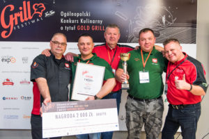 OGÓLNOPOLSKI KONKURS KULINARNY O TYTUŁ GOLD GRILL TEAM